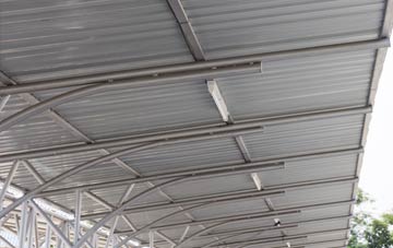 installing The Howe metal roofing